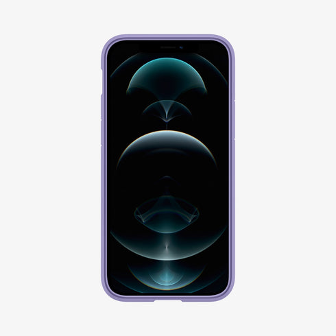 ACS01618 - iPhone 12 Pro Max Case Ultra Hybrid in crystal clear showing the back
